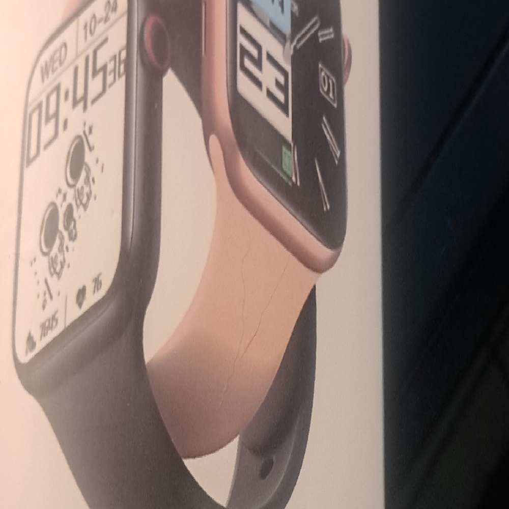 Smartwatch Black/red
